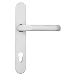 BAUHAUS Abus Schutzbeschlag SRG 92 N Schmalrahmen Weiß | Türstärke 59-69 mm | Für Zylinderüberstand 7,5-12 mm | Sicherheitsbeschlag für Eingangstüren -Online-Shop Türzargen 12 1100