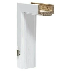 BAUHAUS GetaDoor Lamineo Türzarge GLN 15 860 x 1985 mm, Wandstärke 145 mm, DIN Anschlag Links/Rechts, Pinie Polar