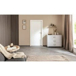 BAUHAUS GetaDoor Laminit Türzarge GL 222 735 x 1985 mm, Arctic Weiß, DIN Rechts, Wandstärke 145 mm -Online-Shop Türzargen 12 125