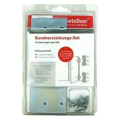 BAUHAUS GetaDoor Bandverstärkungs-Set für GetaDoor Zargen | Türverstärkung | Holzzargen