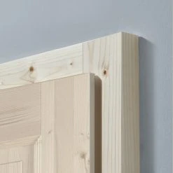 BAUHAUS Kilsgaard Blockzarge 735 – 860 mm, 860 x 1.985 mm, DIN Anschlag: Links/Rechts, Fichte | Türzarge für Holztüren