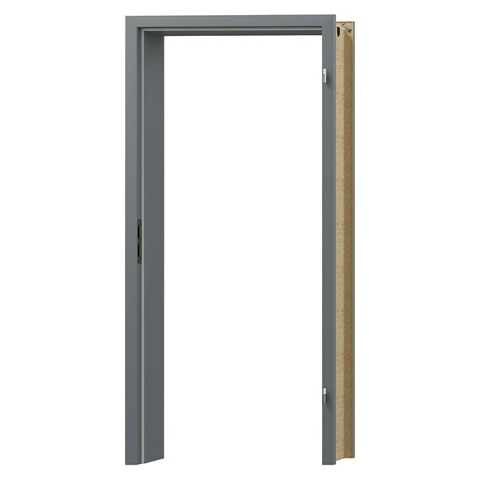 BAUHAUS GetaDoor Lamineo Türzarge GLN 747 860 x 1985 mm, Staubgrau, DIN Rechts, Wandstärke 145 mm | Hochwertige Türzarge für Holzzargen 2 BAUHAUS GetaDoor Lamineo Türzarge GLN 747 860 x 1985 mm, Staubgrau, DIN Rechts, Wandstärke 145 mm | Hochwertige Türzarge für Holzzargen – Bild 2