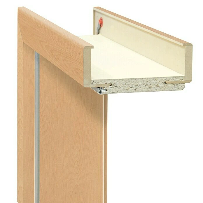 BAUHAUS Türzarge 735 x 1985 mm, Buche, Wandstärke 95 mm, DIN Anschlag Rechts | Hochwertige Holzzarge für Türen 1 BAUHAUS Türzarge 735 x 1985 mm, Buche, Wandstärke 95 mm, DIN Anschlag Rechts | Hochwertige Holzzarge für Türen