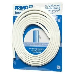 BAUHAUS Primo Türdichtung Ferrum 911 Weiß, 5 Meter, für Nutbreite 9–11 mm | Türdichtungen für optimale Isolierung