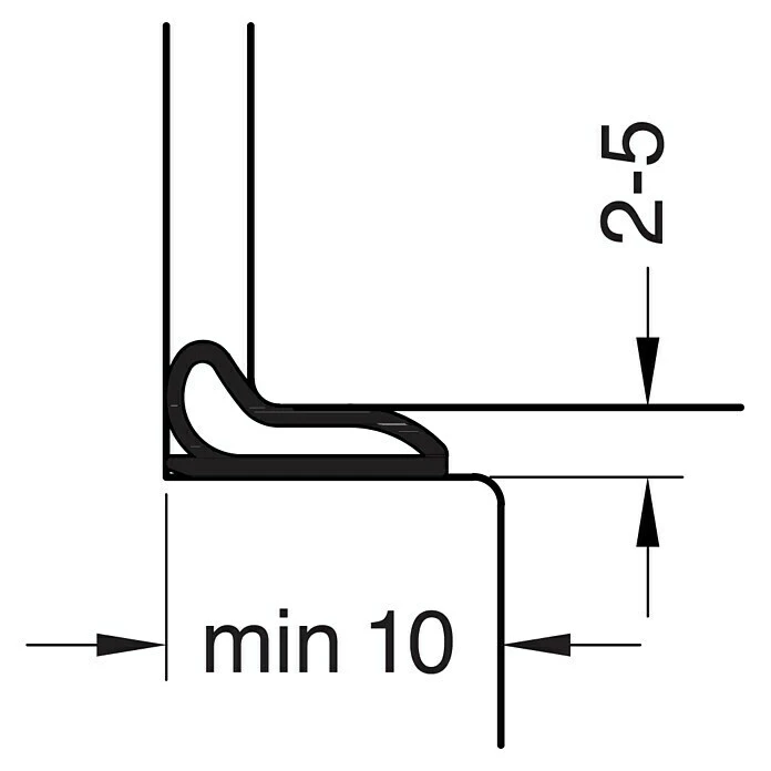BAUHAUS Primo Universaldichtung Densa 25 Grau, 6 Meter, für Spaltenbreite 2–5 mm – Fensterdichtung 3 BAUHAUS Primo Universaldichtung Densa 25 Grau, 6 Meter, für Spaltenbreite 2–5 mm – Fensterdichtung – Bild 3