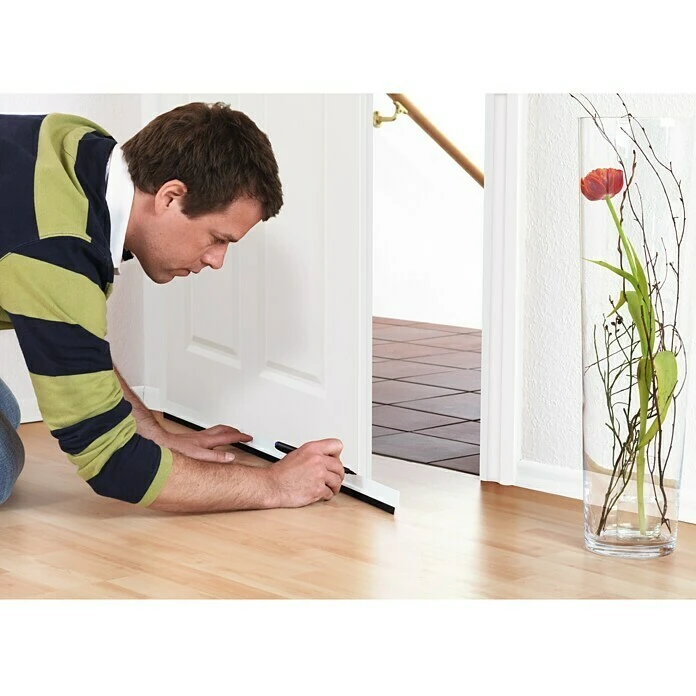 BAUHAUS Tesa MOLL Türdichtschiene Standard Braun, 1 m x 37 mm, für Spaltenbreiten bis 12 mm | Türdichtungen 2 BAUHAUS Tesa MOLL Türdichtschiene Standard Braun, 1 m x 37 mm, für Spaltenbreiten bis 12 mm | Türdichtungen – Bild 2