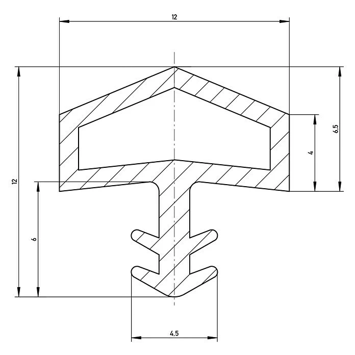 BAUHAUS Solid Elements Türdichtung Beige, 5 m x 12 mm x 12 mm, für Holzzargen | Dichtungsstreifen für Türen 2 BAUHAUS Solid Elements Türdichtung Beige, 5 m x 12 mm x 12 mm, für Holzzargen | Dichtungsstreifen für Türen – Bild 2