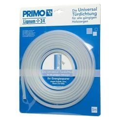 BAUHAUS Primo Türdichtung Lignum 34 Transparent, 5 Meter, für Nutbreite 3–4 mm | Türdichtungen für optimale Isolierung