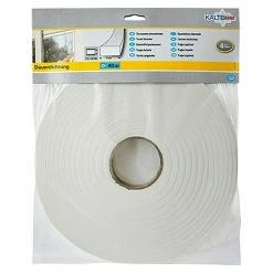 BAUHAUS KÄLTESTOPP Dauerdichtung Weiß, 40 M X 9 Mm X 4 Mm, für Spaltenbreiten 1,5 - 3,5 Mm | Fensterdichtung