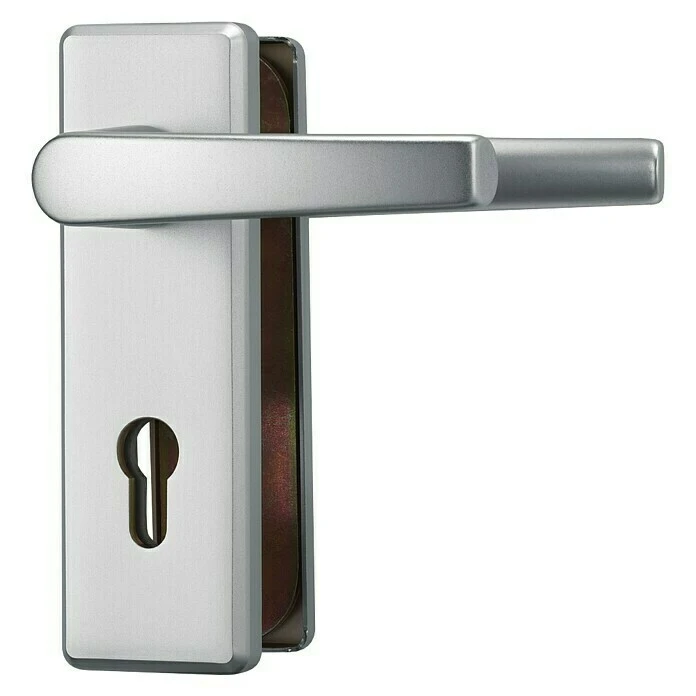 BAUHAUS Abus Schutzbeschlag KKT512 für Wohnungsabschlusstüren, Aluminium, Türstärke 37-47 mm, beidseitiger Drücker 1 BAUHAUS Abus Schutzbeschlag KKT512 für Wohnungsabschlusstüren, Aluminium, Türstärke 37-47 mm, beidseitiger Drücker