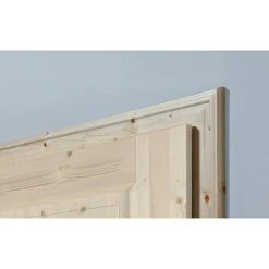 BAUHAUS Kilsgaard Türzarge Profiliert 860 x 1985 mm, Kiefer, Wandstärke 160 mm, DIN Anschlag Links | Hochwertige Holzzarge für Innentüren