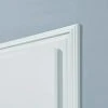 BAUHAUS Kilsgaard Türzarge Profiliert 735 x 1985 mm, Wandstärke 145 mm, DIN Anschlag Rechts, Weiß | Hochwertige Holzzarge für Türen