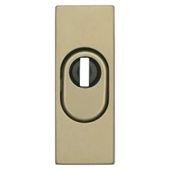 BAUHAUS Abus Sicherheitsrosette RSZS 316 Metalltür, Bronze, 16 mm Stärke – Hochwertiger Sicherheitsbeschlag für Eingangstüren