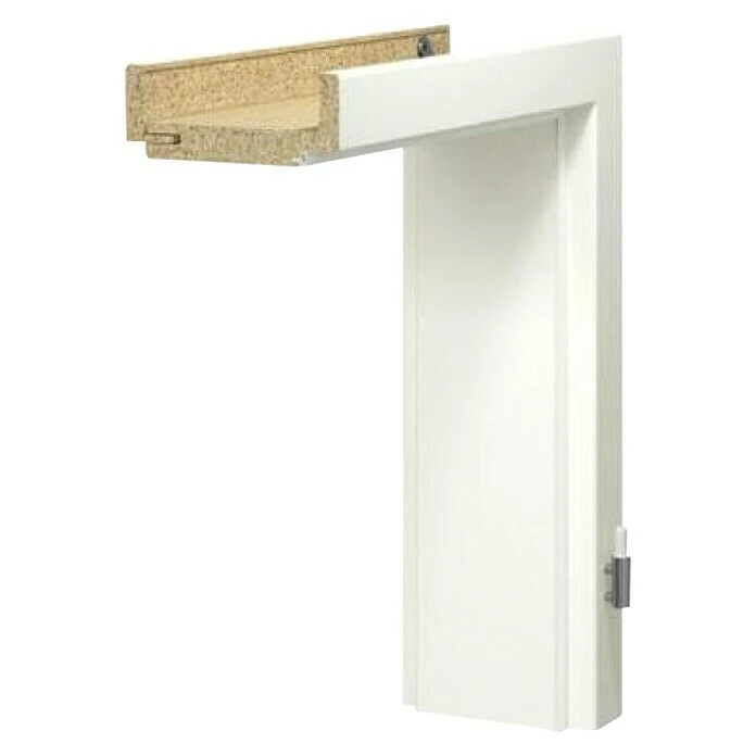 BAUHAUS GetaDoor Laminit Türzarge GL 222 860 x 1985 mm, Arctic Weiß, DIN Rechts, Wandstärke 145 mm 1 BAUHAUS GetaDoor Laminit Türzarge GL 222 860 x 1985 mm, Arctic Weiß, DIN Rechts, Wandstärke 145 mm