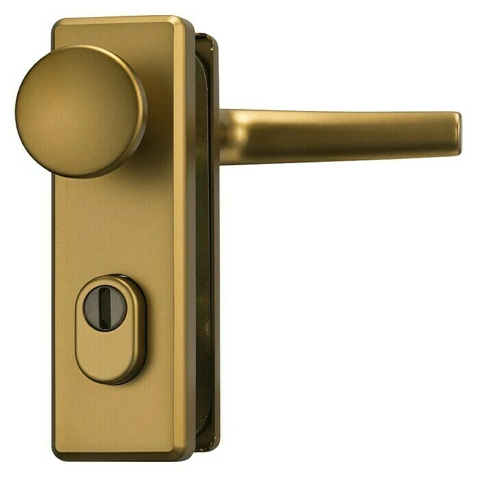 BAUHAUS Abus Schutzbeschlag KKZS700 für Wohnungsabschlusstüren, Bronze, Türstärke 37-47 mm, Knopf außen, Drücker innen 1 BAUHAUS Abus Schutzbeschlag KKZS700 für Wohnungsabschlusstüren, Bronze, Türstärke 37-47 mm, Knopf außen, Drücker innen